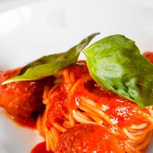 Spaghetti con le polpette
